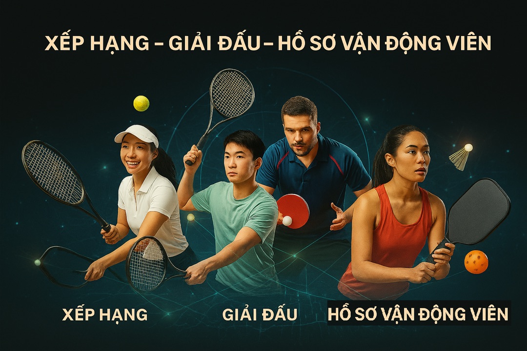 Xếp hạng – Giải đấu – Hồ sơ vận động viên