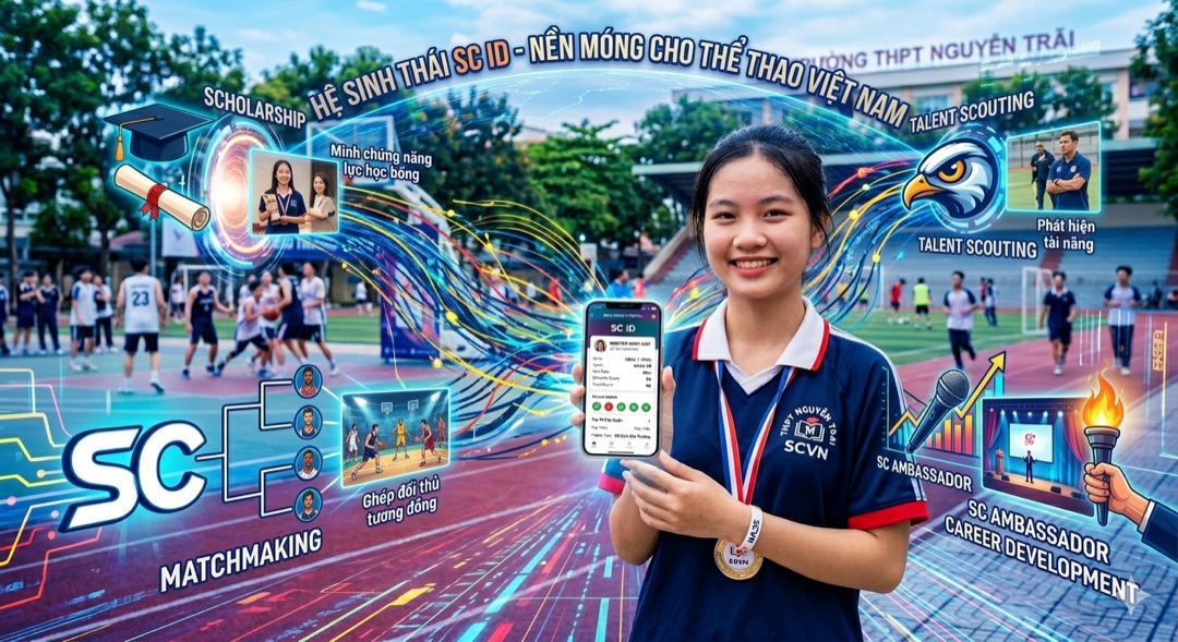 Hệ sinh thái SC ID – Nền móng cho thể thao Việt Nam